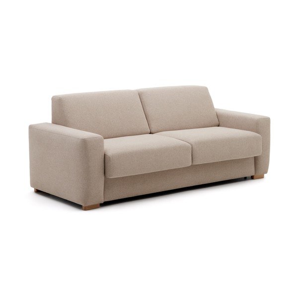 Bež raztegljiva sedežna garnitura 224 cm Anley – Kave Home-image-1