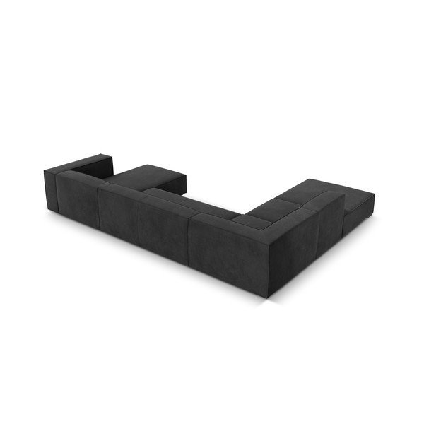 Temno siva kotna zofa (levi kot) Madame - Windsor & Co Sofas-image-3