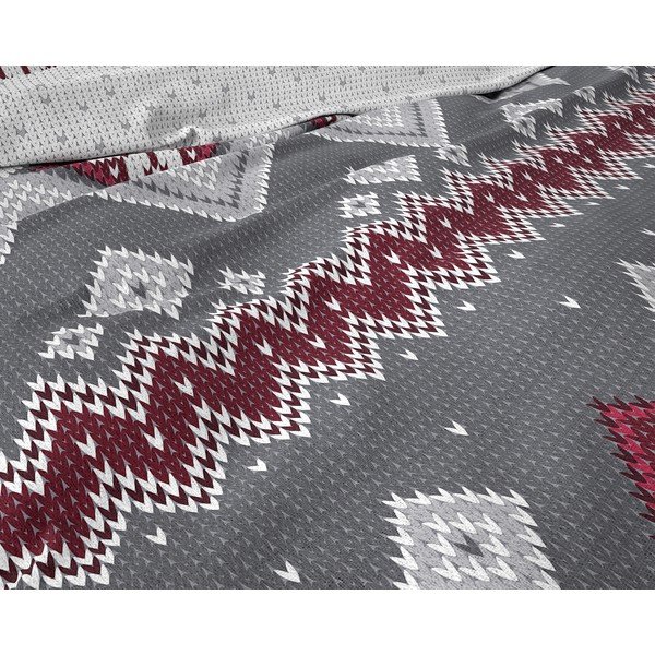 Flanelna posteljnina za zakonsko posteljo Dreamhouse Nordic, 200 x 220 cm-image-1
