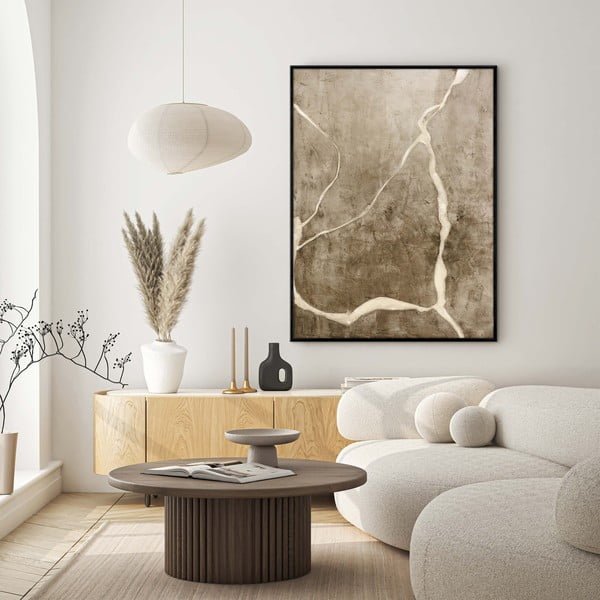 Ročno naslikana slika 90x120 cm Vibranium – Malerifabrikken-image-1