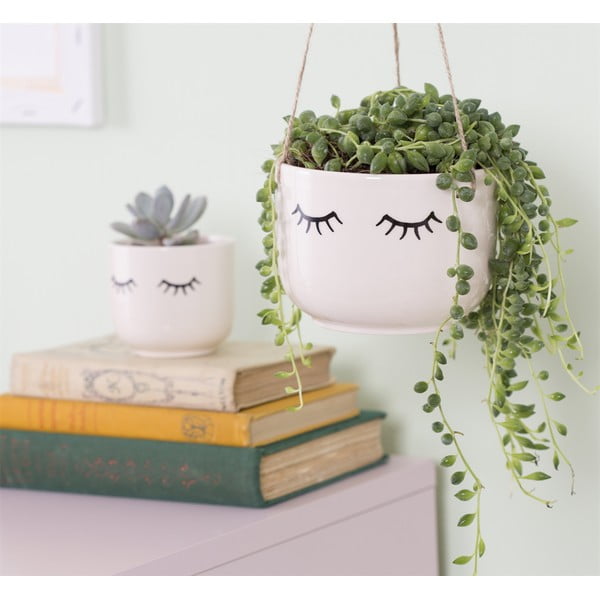 Viseč cvetlični lonček Sass & Belle Eyes Shut-image-1