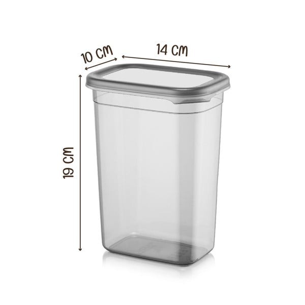 Posode za shranjevanje v kompletu 6 ks živil Fresco – Hermia-image-2