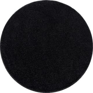 Temno siva okrogla preproga ø 120 cm Ata – Ayyildiz Carpets