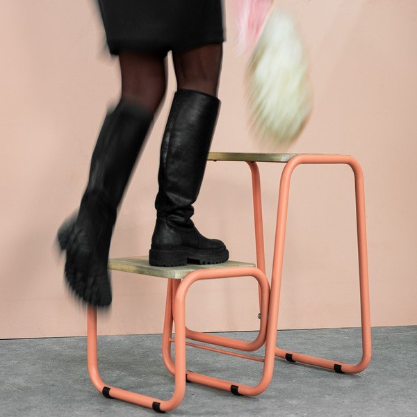 Kovinska lestev 63 cm Step-By-Step – Spinder Design-image-1