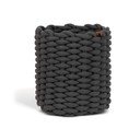 Tekstilna košara ø 25x25 cm Peach Skin Round M – Bigso