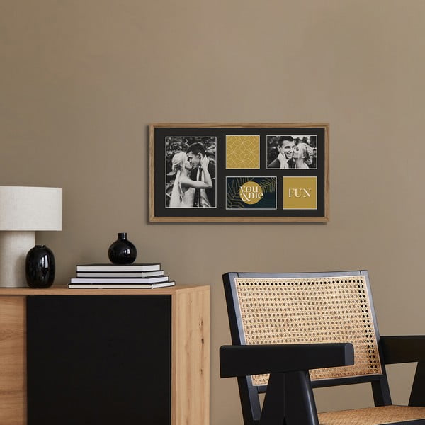 Okvir 29x53 cm Kyoto Black - Styler-image-1