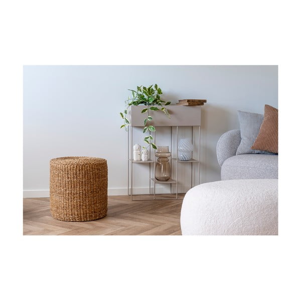 Bela LED namizna svetilka s steklenim senčilom (višina 19,5 cm) Alton – House Nordic-image-1