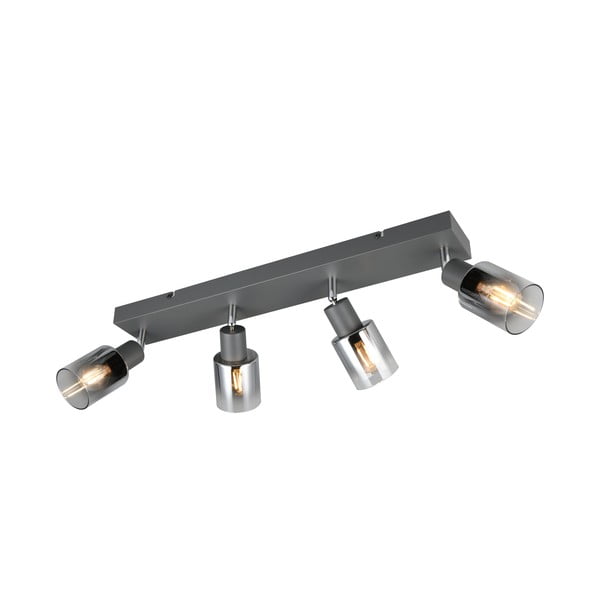 Antracitno sivo točkovno svetilo ø 7 cm Cadiz – Reality-image-1