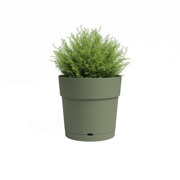 Viseči samozalivalni cvetlični lonec iz reciklirane plastike ø 19,5 cm Capri – Artevasi-image-1