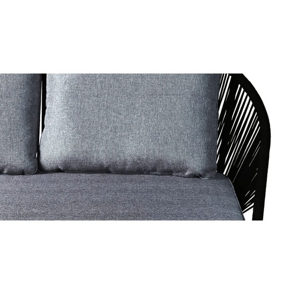 Črn vrtni trosed Bonami Selection North-image-4