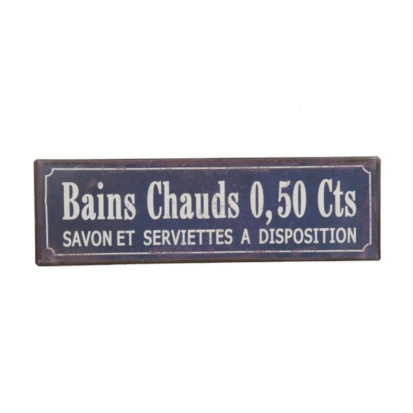 Stenski znak Antic Line Bains