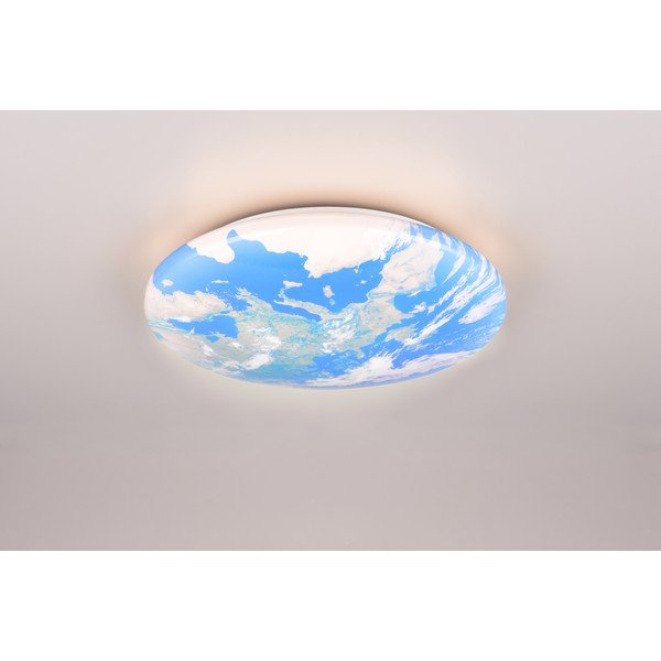 Modra LED otroška stropna luč ø 37 cm Terra – Reality-image-2