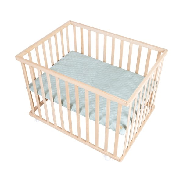 Stajica z nastavljivo višino na koleščkih 75x100 cm v naravni barvi Style – Roba