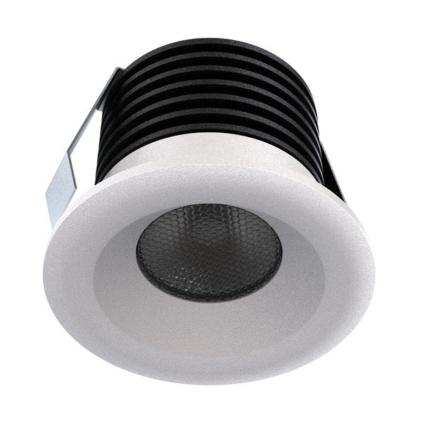 Črno/belo LED točkovno svetilo ø 4 cm – SULION-image-2