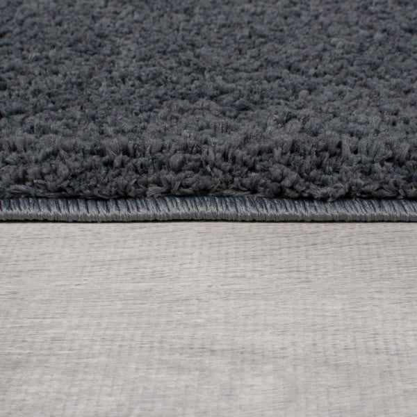 Temno siva pralna preproga iz recikliranih vlaken 80x150 cm Fluffy – Flair Rugs-image-4