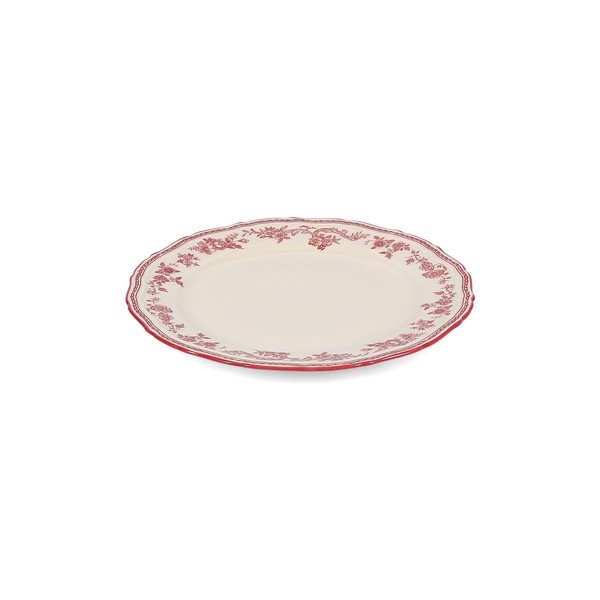 Bordo rdeč/slonokoščen desertni porcelanast krožnik ø 21,5 cm Cyril – S|P Collection-image-2
