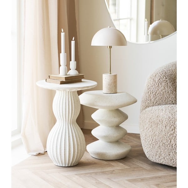 Lončena okrogla stranska mizica ø 40 cm Newtown – House Nordic-image-1