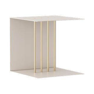 Bela kovinska polica Teaser – UMAGE