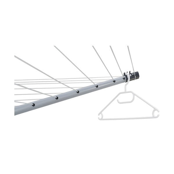 Vrtno stojalo za sušenje perila v srebrni barvi 50 m LinoLift 500 – LEIFHEIT-image-3