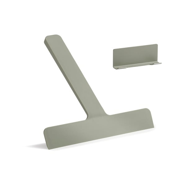 Svetlo zelen brisalec za okna z držalom 22 cm Ume – Zone