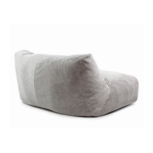 Rjava vreča za sedenje iz rebrastega žameta Sofa Tube 160 – SLOWDOWN-image-4