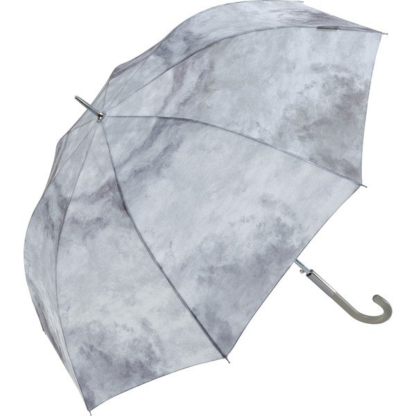 Sivi vetrovni dežnik Ambiance Cloud Effect, ⌀ 122 cm