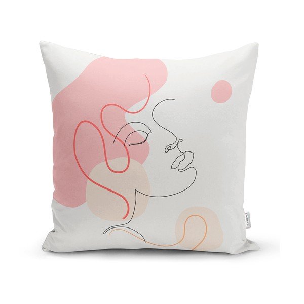 Komplet 4 dekorativnih prevlek za vzglavnik Minimalist Cushion Covers Minimalist Woman, 45 x 45 cm-image-3