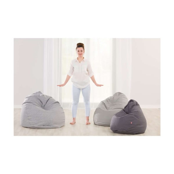 Rdeča vreča za sedenje Happiness - Yellow Tipi-image-2