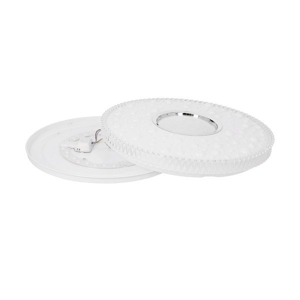 Bela LED stropna svetilka 38x38 cm Bubbles – Candellux Lighting-image-4