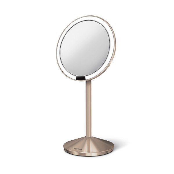 Kozmetično ogledalo z lučjo/povečevalno (10x) ø 12 cm Travel – simplehuman-image-4