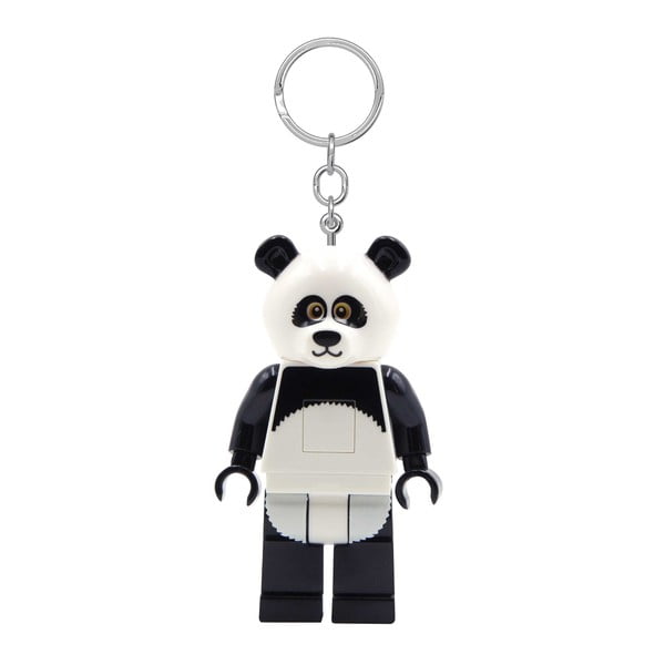 Črn/bel obesek za ključe z lučko Iconic Panda – LEGO®-image-2