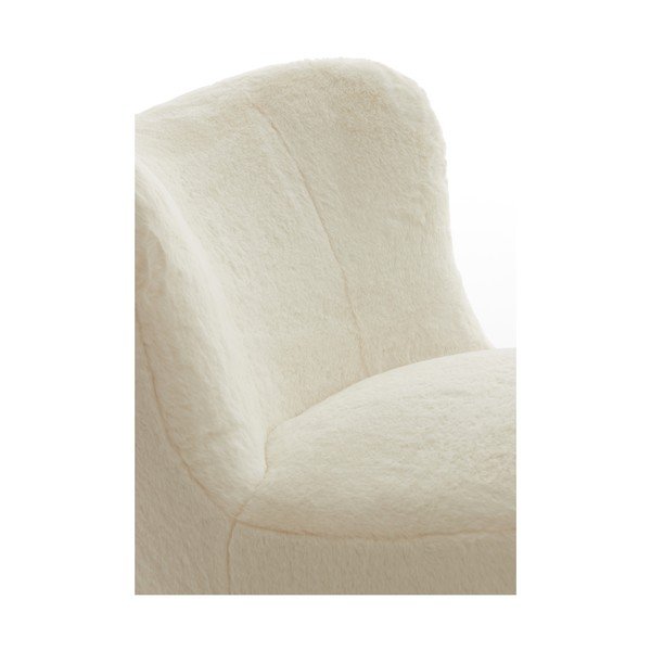 Kremno bel fotelj iz tkanine bouclé Kamovu – Light & Living-image-1