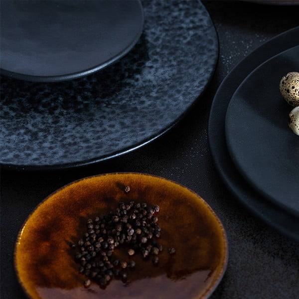 Rjav keramičen pladenj Costa Nova Roda, ⌀ 16 cm-image-1