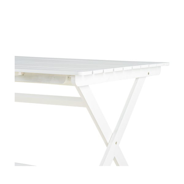 Bela vrtna miza iz akacijevega lesa Bonami Essentials Natur, 114 x 88 cm-image-3