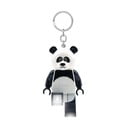 Črn/bel obesek za ključe z lučko Iconic Panda – LEGO®