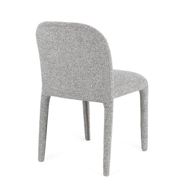 Siv bouclé jedilni stol Antara – Bizzotto-image-4