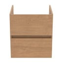 Stenska omarica za pod umivalnik v hrastovem dekorju v naravni barvi 50x55 cm Eurovit+ – Ideal Standard