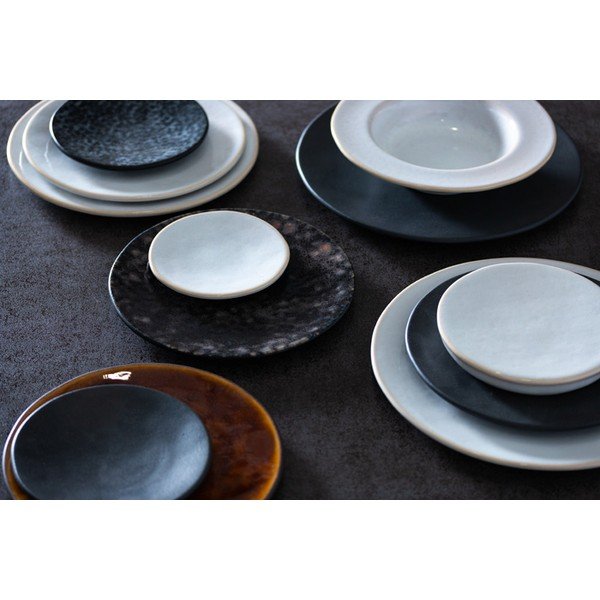 Siv keramičen pladenj Costa Nova Roda Iris, ⌀ 16 cm-image-1