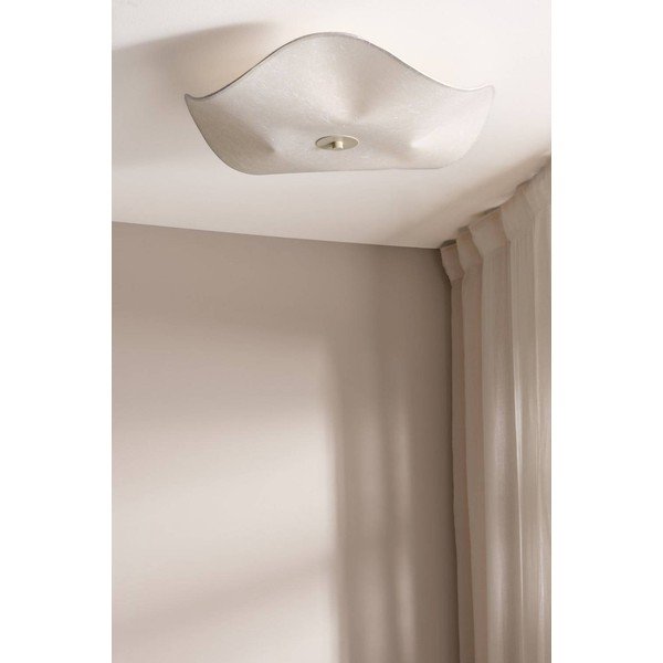 Kremno bela papirnata stropna svetilka ø 60 cm Monshi – Jotex-image-1