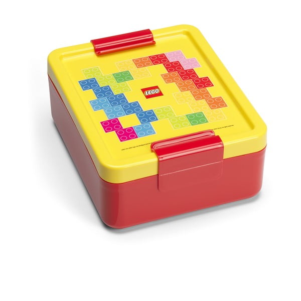 Otroška posoda za malico s steklenico za vodo Brick – LEGO®-image-2