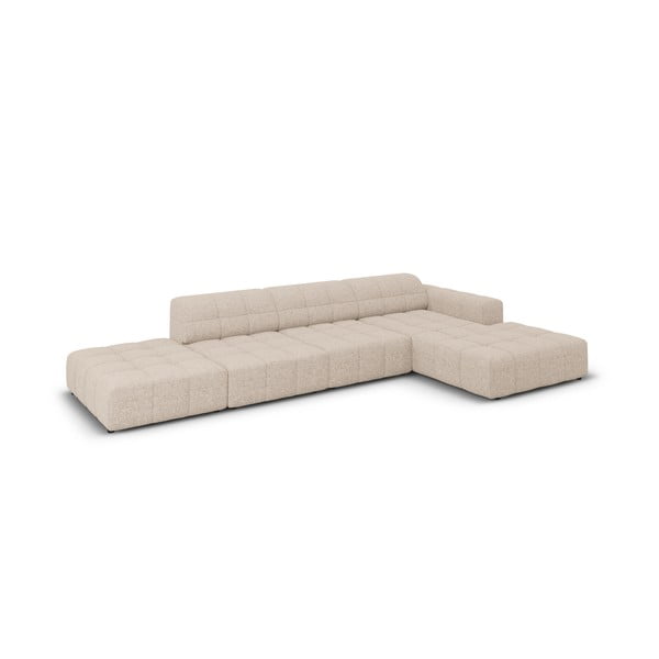 Bež kotna sedežna garnitura (desni kot) Chicago – Cosmopolitan Design-image-4