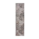Siv/bež tekač 80x300 cm Marbled – Flair Rugs