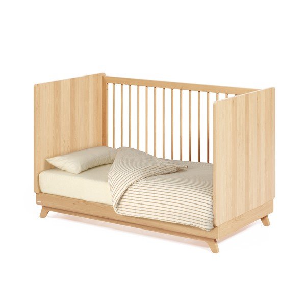 Otroška posteljica iz jesenovega lesa Kave Home Maralis, 70 x 140 cm-image-3