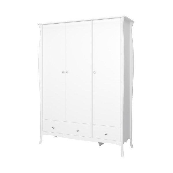 Bela omara 143x192 cm Baroque - Tvilum-image-1
