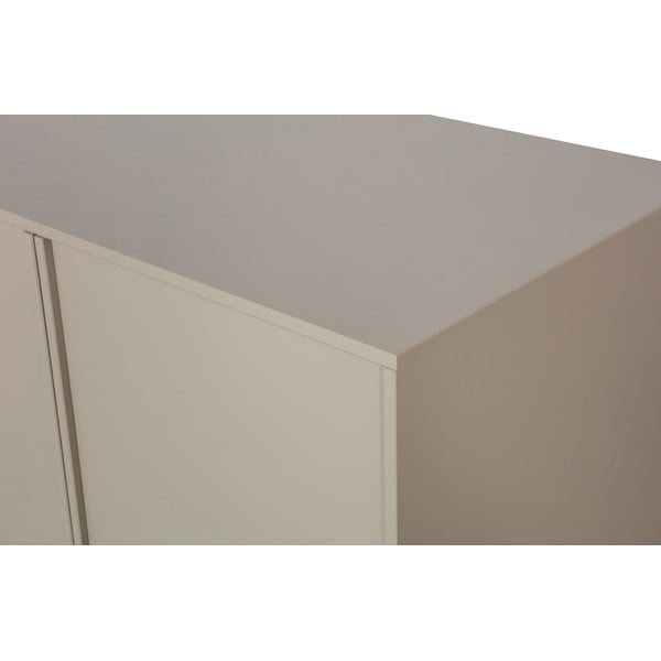 Kremno bela modularna garderobna omara iz masivnega bora 100x50 cm Daily – vtwonen-image-1