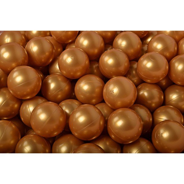 Prašno moder žameten bazen z žogicami ø 90x30 cm Montessori – Meowbaby-image-1