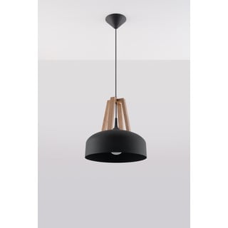Črno-bež viseča svetilka Nice Lamps Olla