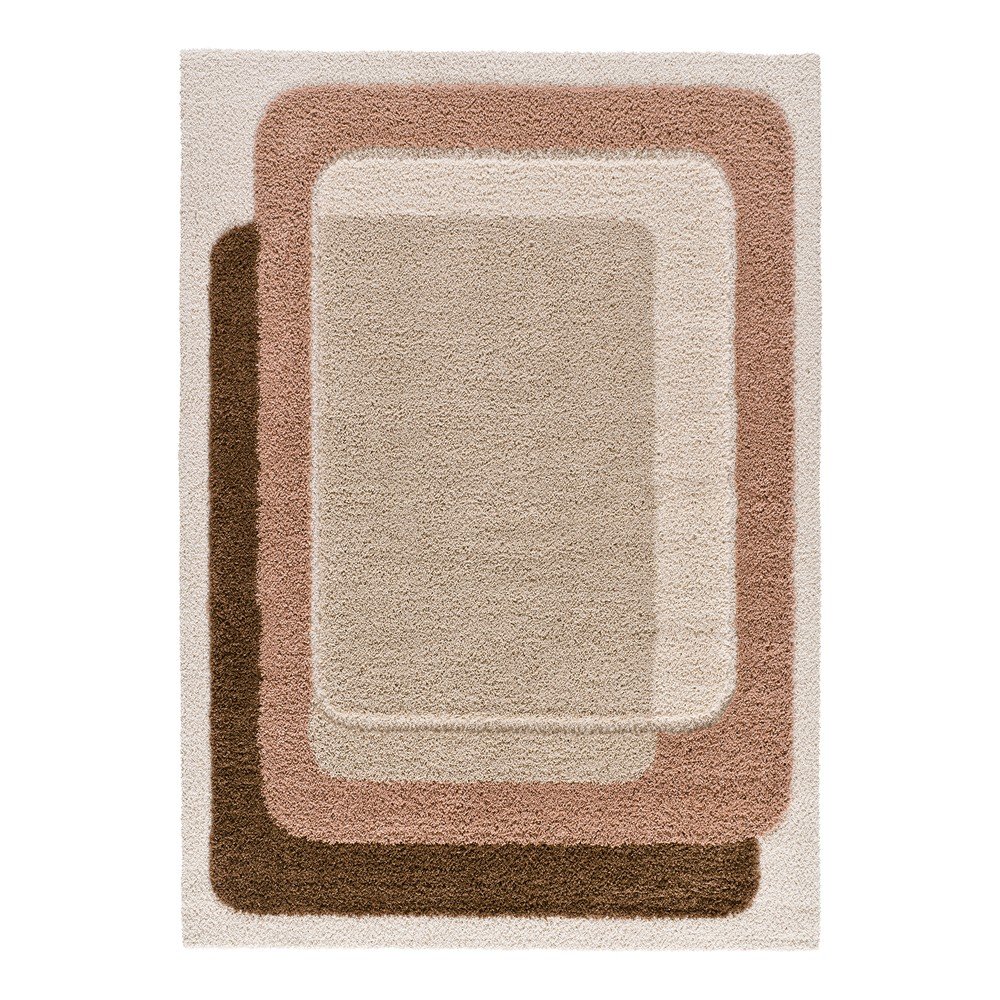 Rožnata/bež preproga 120x170 cm Ember