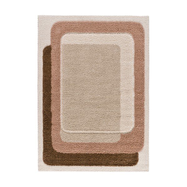 Rožnata/bež preproga 120x170 cm Ember – Universal
