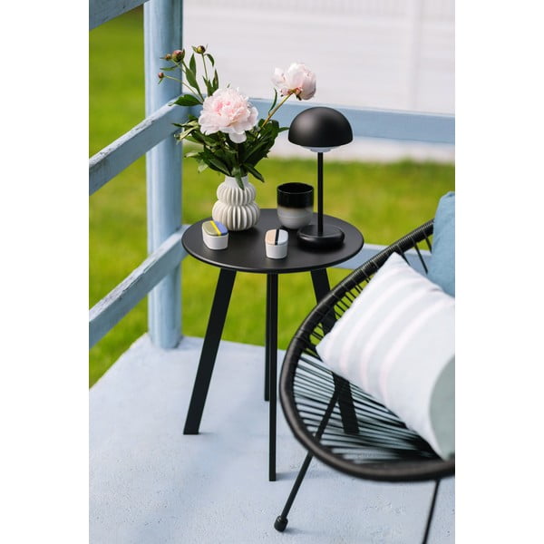 Vrtni stol iz črnega ratana Bonami Selection Avocado-image-2